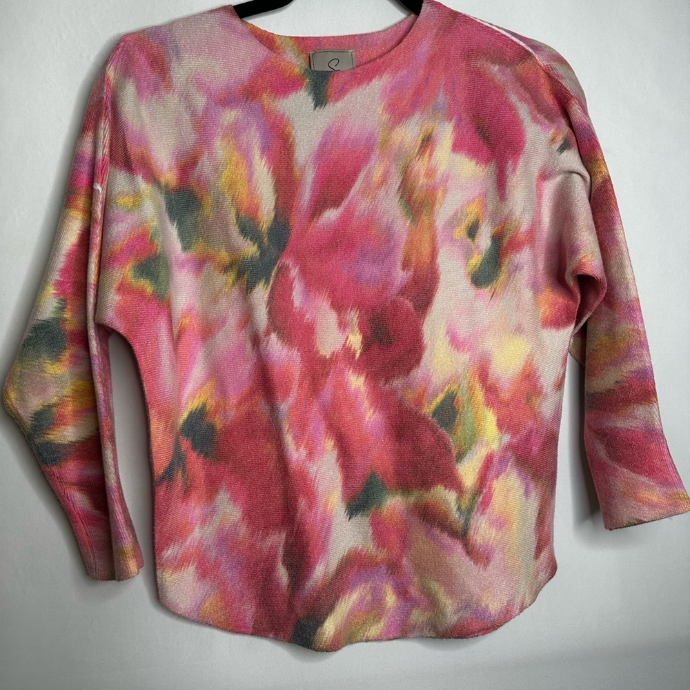 Sioni Vibrant Multicolor Abstract Sweater